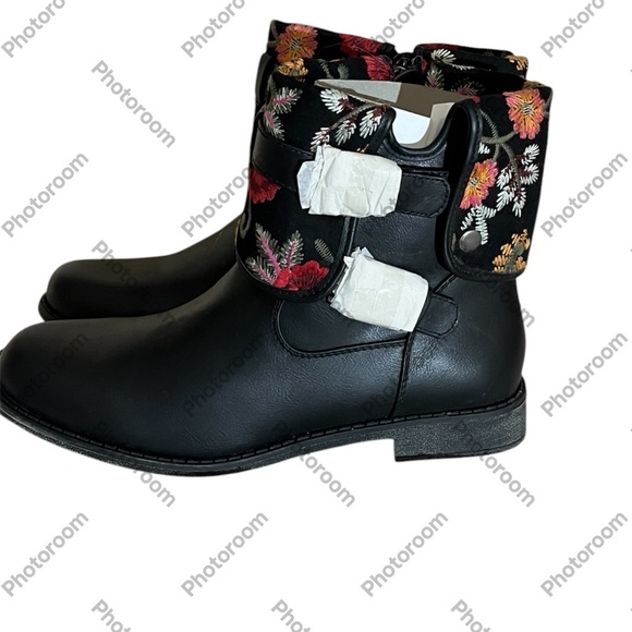NWT Just Fab Sheeba Caff Boots Sz 10 - Picture 1 of 11